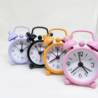 TERMURAH Jam Beker Alarm Mini / Jam Meja Mini Unik Jam Analog Alarm Mini KC558