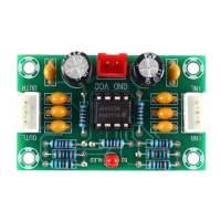 โมดูลเครื่องขยายสัญญาณล่วงหน้า OP, NE5532, ใช้งานได้ 12-30V