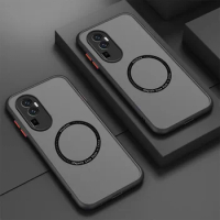 For Magsafe Wireless Magnetic Charging Case For OPPO Reno 10 Pro Reno10 5G Cover On Reno 10 8 7 6 pro ite 7z 8z Cases