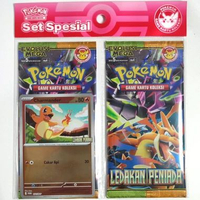 Kartu Pokemon TCG Indonesia MA4 Ledakan Peniada Set Spesial Indomaret Charmander Promo