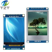 DIYTZT 1.77 inch TFT LCD Screen 128*160 1.77 TFTSPI TFT Color Screen Module Serial Port Module For Arduino UNO R3