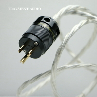單晶銅鍍銀專業降噪CD機電源線美標/國標發燒級音響DAC功放連接線