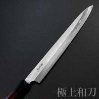 寬丈 柳刃 生魚片刃 赤八角積層強化木柄 鉬釩鋼1K6不鏽鋼 210mm 240mm 270mm【極上和刀】領券折120【日本高品質菜刀】