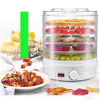 Electrical 5Layer Food Dehydrator Fruit Dryer Snack Food Meat Dehydrator Machine With Thermostat Control