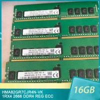 1Pcs HMA82GR7CJR4N-VK 16GB 16G 1RX4 2666 DDR4 REG ECC RAM For SK Hynix Memory