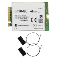 L850-GL WWAN Module+Antenna 4G LTE Cat9 M.2 LTE&amp; WCDMA Card for Keenetic Router
