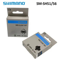 Shimano SPD SM SH56 SH51 MTB Bike Pedal Cleats Single Release Cleats Fit Mountain SPD Pedal Cleat for M520 M515 M505 M540 Parts