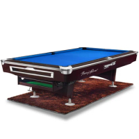 Ball Return System 8ft 9ft Grade A Slate Billiard Pool Table for Sale