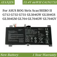 C41N1731 Laptop Battery For ASUS ROG Strix Scar/HERO II G712 G732 G731 GL504GW GL504GS GL504GM GL704 GL704GW GL704GV