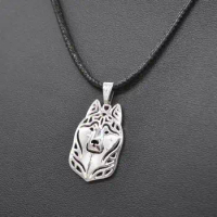 Jewelry Metal Siberian Husky Necklaces Lovers' Pet Dog Necklaces
