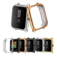 For Xiaomi Huami Amazfit Bip Silicone Case Cover Sport Smart Watch Soft TPU Protection Frame For Amazfit Bip Lite Protect Shell