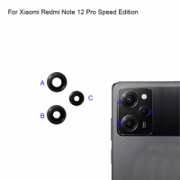 For Xiaomi Redmi Note 12 Pro Speed Edition Replacement Back Rear Camera Lens Glass test good Note 12Pro Glass lens Parts