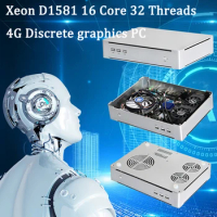 Xeon D1581 pc gamer Intel Core 9850H/i7-9700F GTX 1650 4GB 2 * DDR4 Spiel Computer Desktop Windows 10 4K DVI HDMI DP