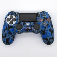 By DHL Or FedEx 500pcs/lot Silicone Block Camouflage Protective Skin Cover Case For Sony PS4 PS4 Pro Slim Controller