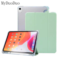 Cover for iPad Air 4 Case 2020 Magnetic Smart Case for iPad Air 4 2020 Shockproof Tablet Cover Protective Pencil Holder Case