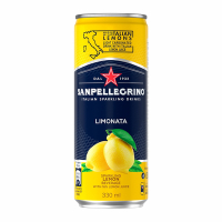 S.Pellegrino聖沛黎洛 氣泡水果飲料 罐裝-檸檬(330mlX24入)