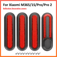 Pro Wheel Decorative Cover For Xiaomi M365 1S Pro2 Electric Scooter Modified Reflective Cover with Screws
