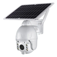 UBox 1080P HD Smart Outdoor Speed Dome Camera Outdoor PTZ IP Wifi Solar Panel Battery Cameras Home Surveillance Wlan Camera