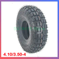 4.10/3.50-4 Inner Outer Tyre 410/350-4 Pneumatic Wheel Tire for Electric Scooter, Trolley Accessories