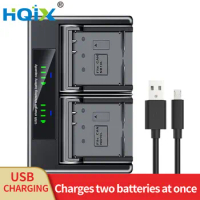 HQIX for Canon Powershot G1X G3X SX60 G15 G16 SX40 HS SX50 HS HS Camera NB-10L Dual Charger Battery
