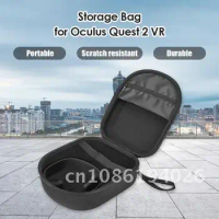 Travel Carrying Case for Oculus Quest 2 VR Headset Portable Protective Bag Box EVA Storage Bag for Oculus Quest 2 VR Accessories