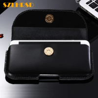 SZLHRSD for AGM X3 A1Q A8 Mini A8 SE X1 Mini Case Genuine Leather Waist Pouch Holster with Belt Clip for AGM X2 Phone cover+gift