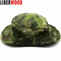 LIBERWOOD Tactical hat Boonie hat cap for Wargame,Sports,fishing,Hunting Multicam Airsoft Sniper cap Men bucket hats Sun Hat