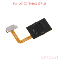 Black Color Home Button Key Fingerprint Flex Cable Repair Part For LG G7 ThinQ G710