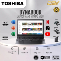 (Pre-Owned) TOSHIBA B65 LAPTOP | Warranty 18 Month | Free Bag & Mouse | INTEL I3-7TH | Display 15.6\