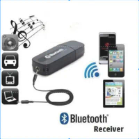 Bluetooth Receiver USB Bluetooth Audio Speaker Mobil Wireless Nirkabel Tanpa Kabel Murah Adapter Pen