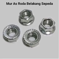 Mur As Belakang Sepeda - Mur As sepeda belakang - Mur As Roda belakang sepeda - Mur contterlles As B
