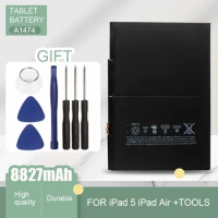 Tablet Battery 8827mAh For Apple iPad 5 Air 1 iPad5 Air1 A1484 A1474 1475 + Free Tools
