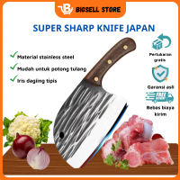 SUPER SHARP KNIFE JAPAN Pisau Super Tajam Jepang Tidak ada karat, Tidak ada chipping Pisau Dapur Pis