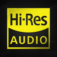 Hi-res AUDIO Gold Standard High Quality Sound Certification Metal Sticker Headphone Computer Metal Decorative Sticker
