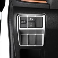 For Honda crv CR-V 2017 2018 2019 headlight adjustment switch decorative frame CRV steering wheel left lower decorative frame mo