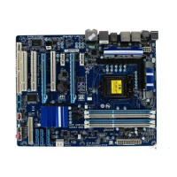 For Gigabyte GA-P55A-UD3R Motherboard 16GB 3*PCI USB2.0 LGA 1156 DDR3 ATX P55 Mainboard 100% Tested Fully Work