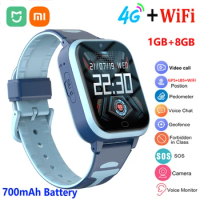 Xiaomi Mijia 4G Wifi Kids Children Smart Watch 700mah Battery Video Call SOS GPS+LBS Location Tracker SIM Card Smartwatch
