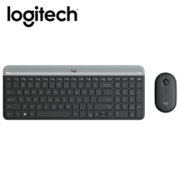 【Logitech 羅技】MK470 超薄無線鍵鼠組/石墨黑【三井3C】