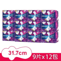 【好自在Whisper】液體衛生棉 radiant幻彩系列 日用31.7cm x9片 x12盒 (共108片)