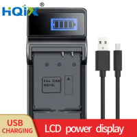 HQIX for Canon Powershot G1X G3X G15 G16 SX40 HS SX60 HS SX50 HS Camera NB-10L Battery Charger