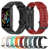 Silicone Wrist Strap For Huawei Honor Band 6 Smart Wristband Bracelet Belt for Huawei Band 6