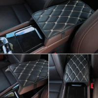 Multi-color Car Central Armrest Pad Auto Center Console Arm Rest Seat Box Mat Cushion Pillow Cover Vehicle Protective Styling