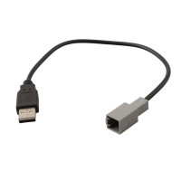 Kabel penyesuai lelaki USB untuk pemain penukar CD bagi Toyota, Mazda dan Honda