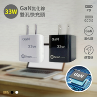 【創宇通訊│全新品】快速充電 SmartMobile GaN 33W 氮化鎵充電頭 (PD+QC3.0)