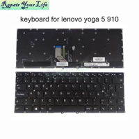 LA Latin Spanish Backlit Keyboard for lenovo yoga 5 Pro yoga 910 910-13IKB SP Spain laptop keyboards