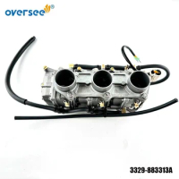 Oversee 3329-883313T Carburetor Kit For Mercury Outboard Motor 3 Cyl Mercruiser Marine 4T 40HP 883313T2/3/4