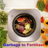 Food Waste Recycler Composter Machine Garbage Food Dryer Composter Crusher Disposal Composting Device Trash Processor Equiment