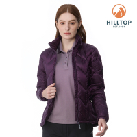 HILLTOP山頂鳥 羽絨短大衣 （可銜接GORE-TEX外件） 女款 深紫｜PF22XF17ECJ0