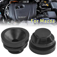 2 Pcs Guard Plate Cushion Engine Upper Cover Trim Mount Engine Cover For Mazda 3 5 9 6 CX3 CX30 CX5 CX9 2021 2020 2019 2018 2017