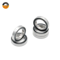 10P 6805 2RS Bearing 25*37*7 mm ABEC-7 Metric Thin Section 61805RS 6805 RS Ball Bearings 6805RS